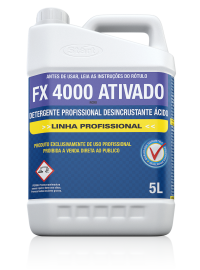 Imagem do produto FX 4000 Ativado Detergente Profissional Desincrustante Ácido START 5L